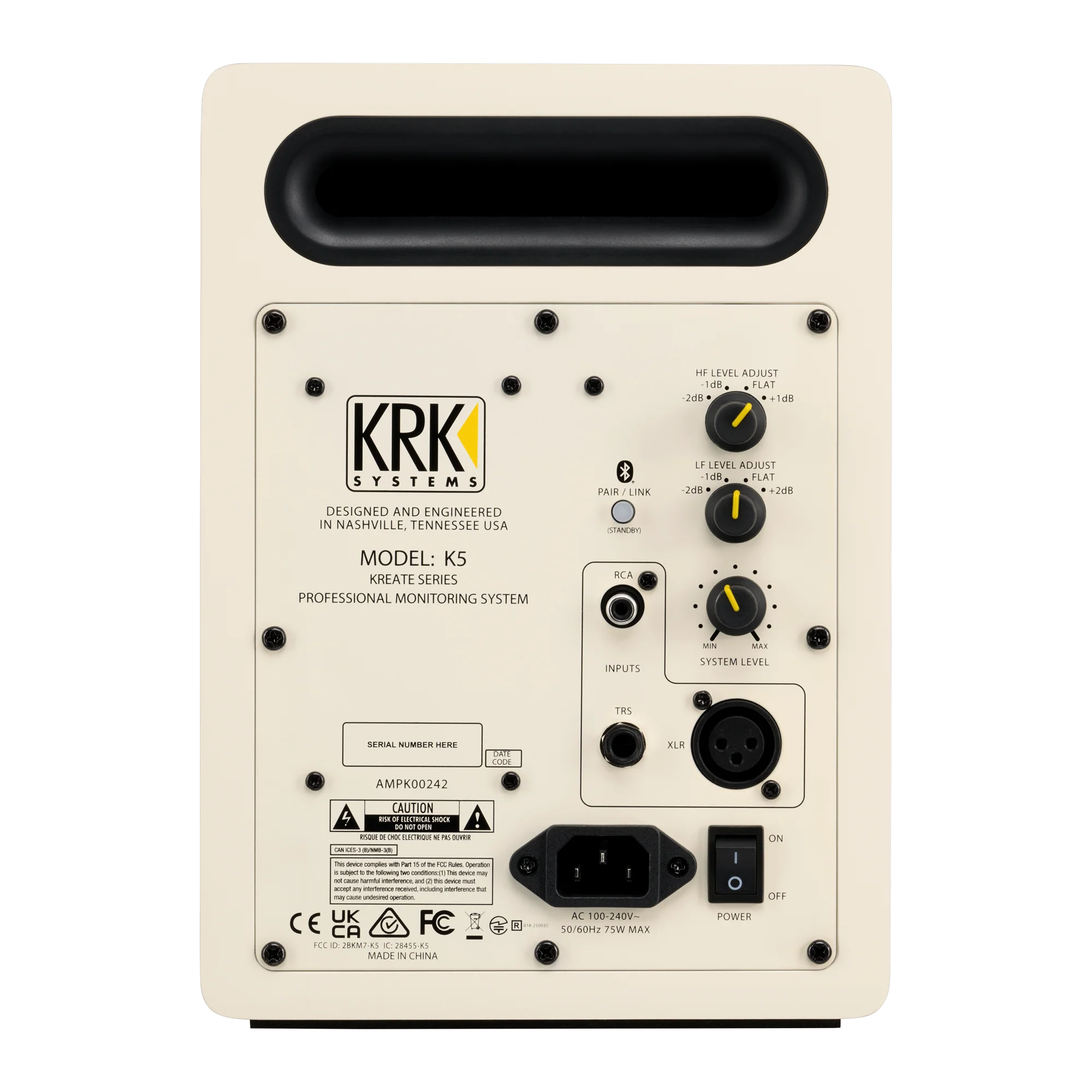 Kreate 5 Latte Powered Studio Monitor, Exclusive - Image 3