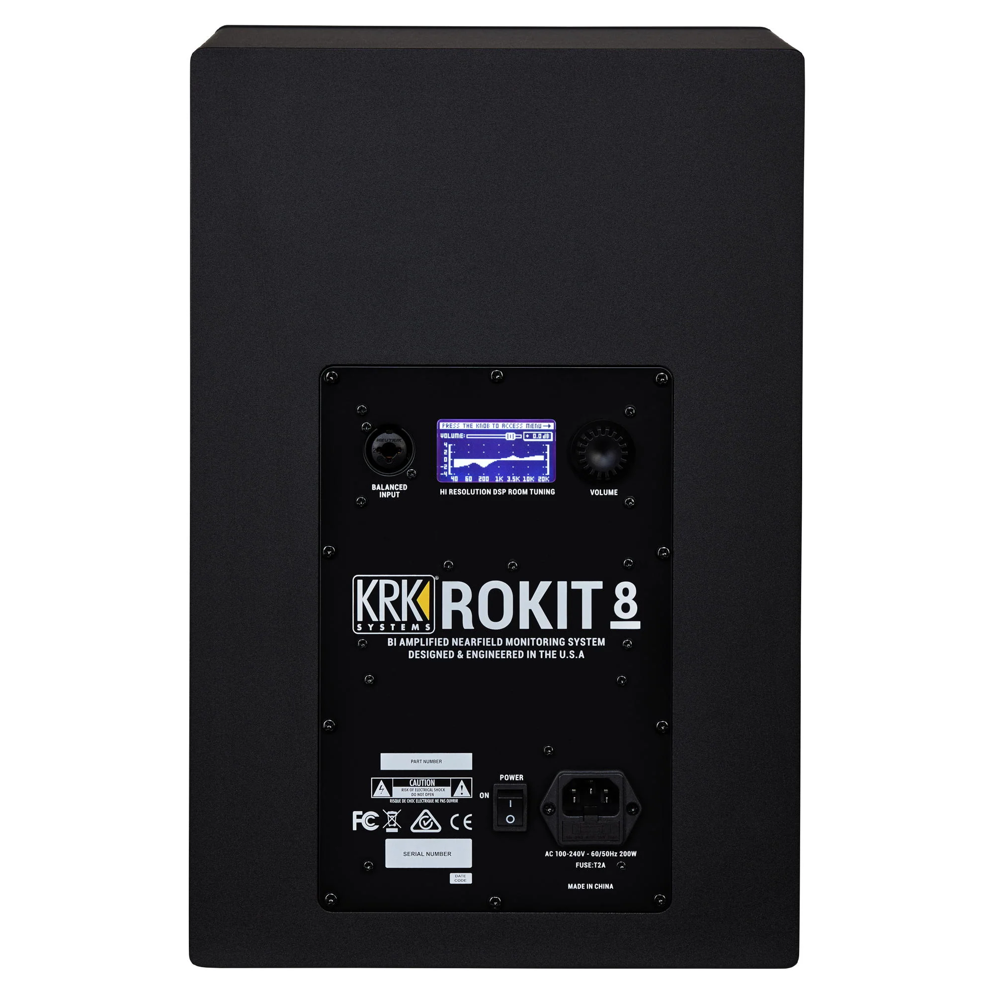 ROKIT 8 Generation 4 Powered Studio Monitor - Black - Image 4