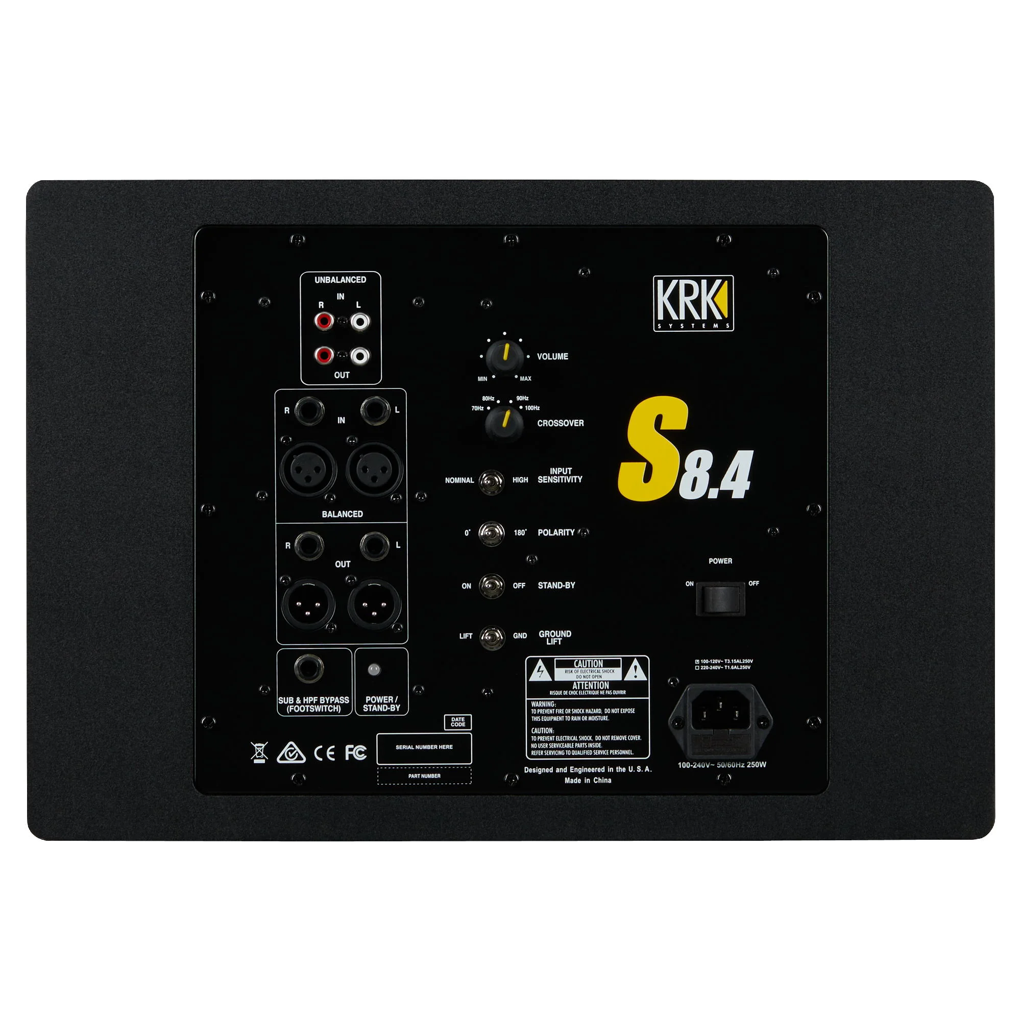 S8.4 Powered Studio Subwoofer - Image 3